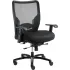 Fauteuils de bureau pour grandes tailles avec dossier en maille