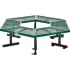Expanded Metal Tree Benches