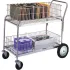 Chariots pour le courrier et les dossiers de bureau