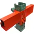 Interlake Mecalux Unslotted Steel Pallet Rack Beams