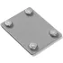 Plaques de fixation et supports muraux pour rayonnages sans vis Global Industrial™