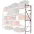 Équipement moderne : montants de rayonnages à palettes structurels