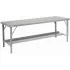 Global Industrial™ Extra Long Adjustable Height Folding Leg Workbenches