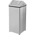 Steel Swing Lid Trash Cans