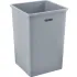 Poubelles utilitaires carrées en plastique