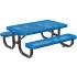Expanded Metal Kids Height Picnic Tables