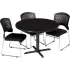Round Breakroom & Restaurant Dining Tables