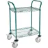 Nexel® Poly-Green® Wire Utility Carts