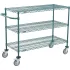 Nexel® Poly-Green® Push Carts
