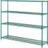 Étagères à fils métalliques Nexel®  Poly-Green®