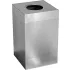 Perforated Steel Decorative Trash Cans