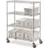 Fil de zinc Metro Super Erecta Brite chariots à étagères