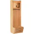 Casiers de sport Hallowell® Recruiter-2 en bois à façade ouverte