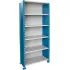 Hallowell® H-Post Commercial Duty Closed Steel Shelving