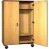 Armoires-penderies mobiles en bois