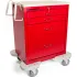 Chariots d'urgence à 6 à 9 tiroirs