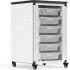 Chariots à bacs modulaires pour salles de classe