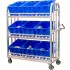 Chariots de préparation de commandes en aluminium à usage intensif