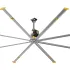 Ventilateurs de plafond industriels HVLS Powerfoil® de Big Ass