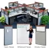 Interion® Traditional Deluxe Partition Panels