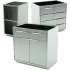 Aero Manufacturing Stainless Steel Base Medical Cabinets