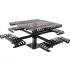 Steel Slat Picnic Tables