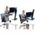 Supports d'écran pour positions assise et debout