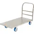 Chariots à plate-forme en acier inoxydable
