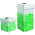 Cartons destinés à la collecte du verre