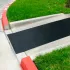 Tapis de rampe en caoutchouc ondulé pour l'extérieur