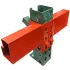 Global Industrial™ Slotted Steel Pallet Rack Beams
