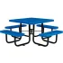 Perforated Metal Picnic Tables
