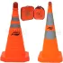 Cônes de signalisation pliables