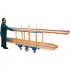 Chariots de transport horizontal pour bois
