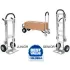 Chariots à main convertibles 2-en-1 en aluminium