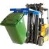 Forklift Mount Trash Can Dumpers