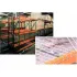 Modules de base et d'extension préconfigurés « Invincible » pour rayonnages à palettes Wireway Husky, avec plateaux en fil métallique