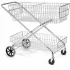 Panier de rangement en fil métallique – Chariot pour courrier et dossiers de bureau