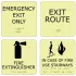 ADA Office Glow Exit Signs