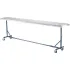 Supports de convoyeur portables à roulettes pour les convoyeurs Omni Metalcraft
