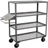 Chariots de préparation de commandes pour rayonnages de stockage en acier