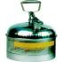Eagle Stainless Steel Type I Safety Cans
