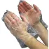 Gants jetables en polyéthylène