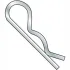 Clip de goupille d'attelage en zinc