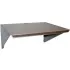 Aluminum Fixed Wall Mount Shelving