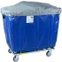 Housse souple R&B Wire Products pour chariot à caisse en vinyle et en polyéthylène