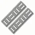 Rail d'ancrage horizontal et vertical E-Track