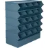 Stackbin® : bacs de stockage à trémie en acier, modulaires et à compartiments multiples