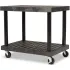 Perforated Flat Shelf Utility Carts
