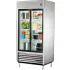 2 Section Glass Door Refrigerators